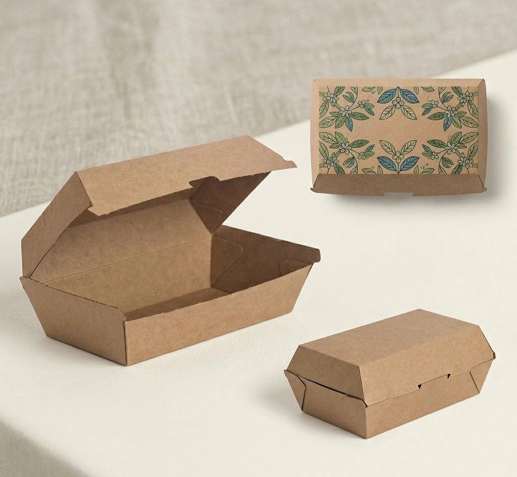 Custom logo Takeaway Snack Boxes Australia