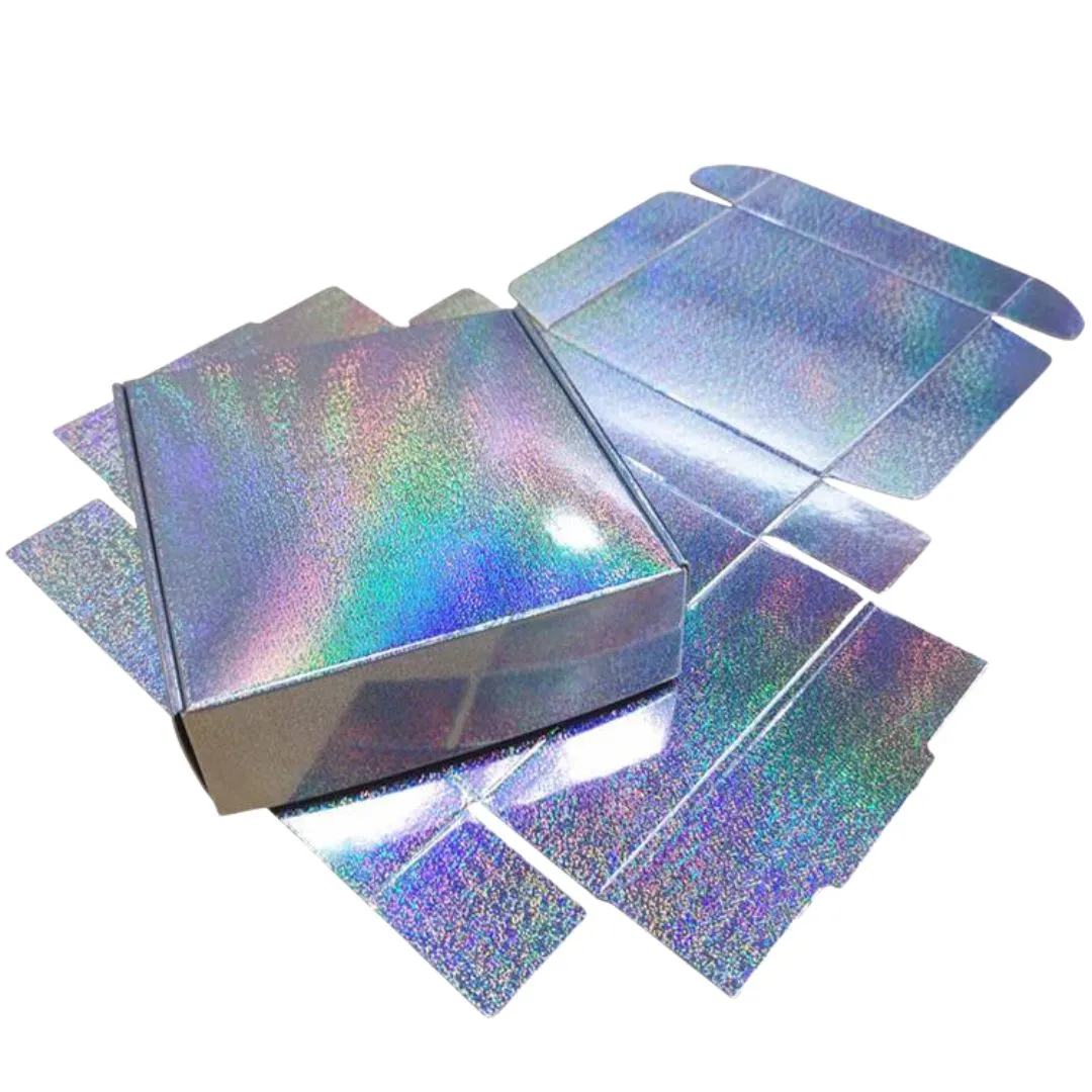 Custom Logo Holographic Mailer Boxes Australia